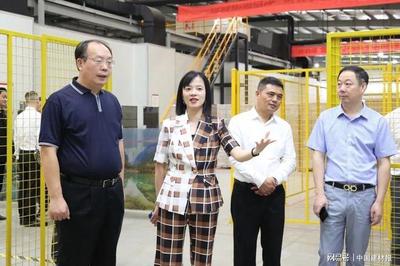 安徽省副省長周喜安一行到成都中建材調(diào)研